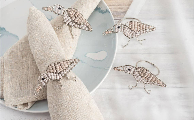 Sandpiper Napkin Rings