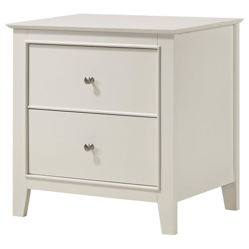 Selena - 2-Drawer Nightstand - Buttermilk