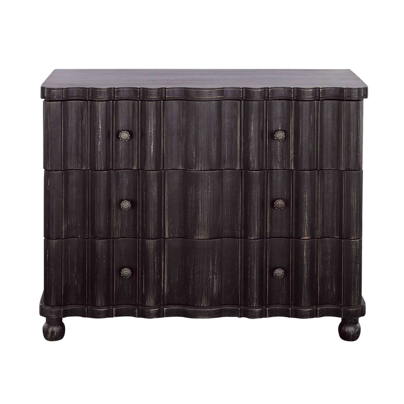 Shadowbox - Three Drawer Chest - Black