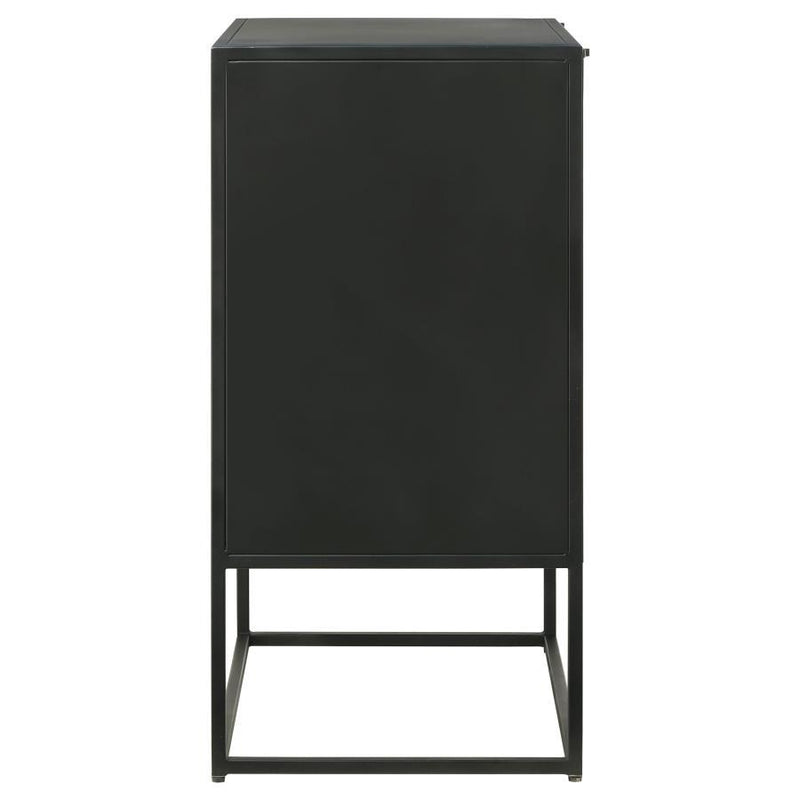 Alcoa - 3-Drawer Accent Cabinet - Black