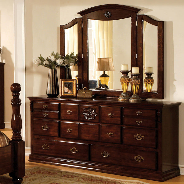 Tuscan - Dresser - Glossy Dark Pine