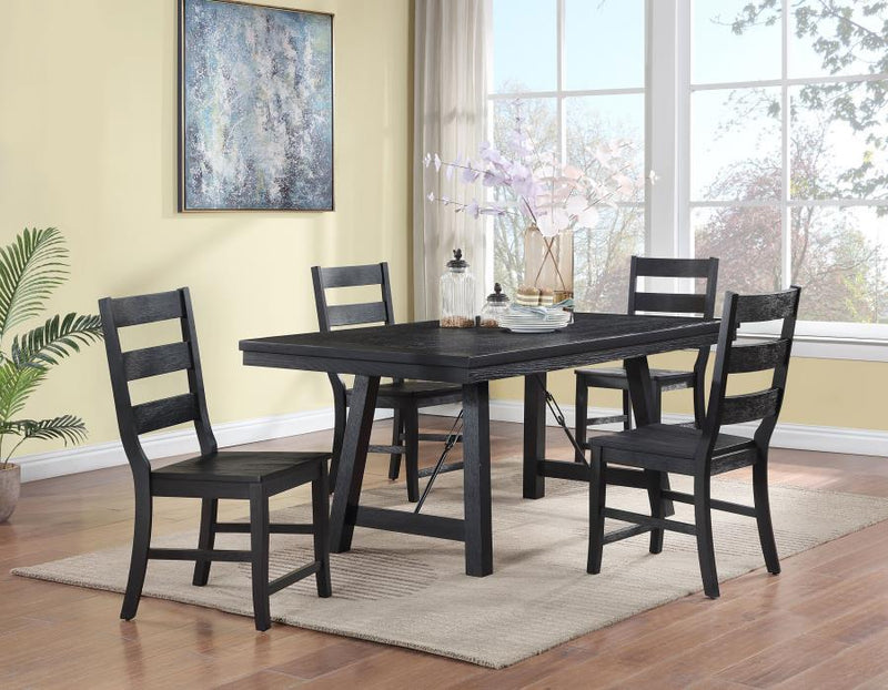 Newport - Rectangular Trestle Table Dining Set