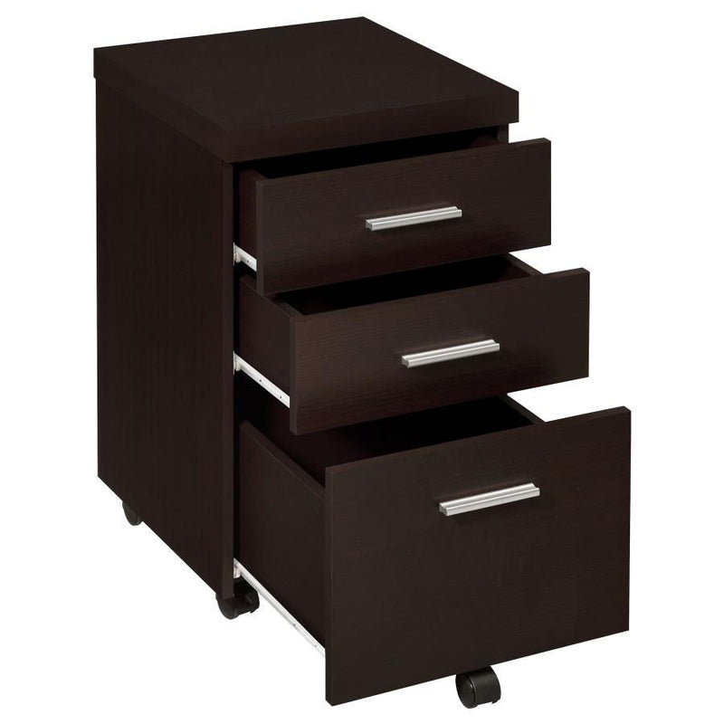 Skylar - 3-Drawer Mobile File Cabinet