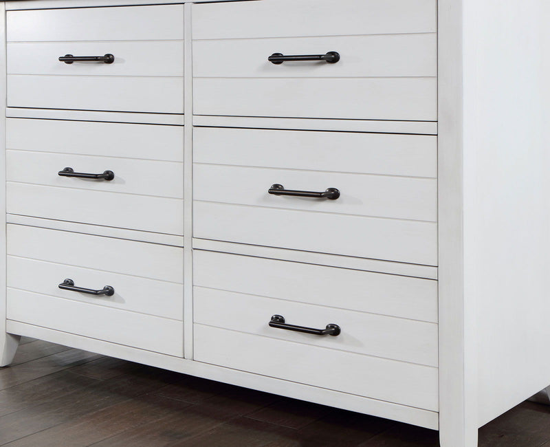 Priam - Dresser - White / Gray