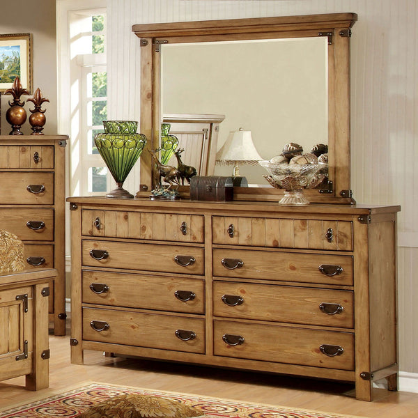 Pioneer - Dresser - Weathered Elm