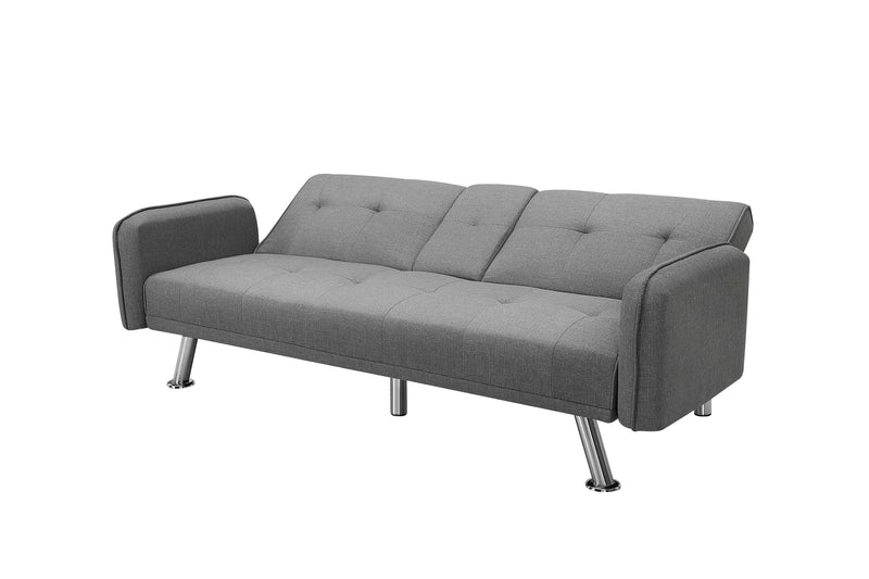 SLEEPER SOFA LIGHT GREY（same as W22339669。Size difference, See Details in page.）