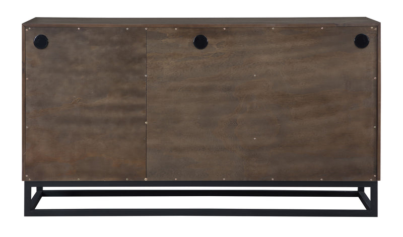 Folkstone - Three Door Credenza - Brown