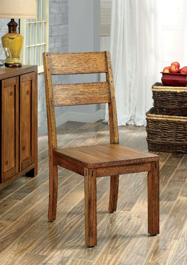 Frontier - Side Chair (Set of 2) - Dark Oak