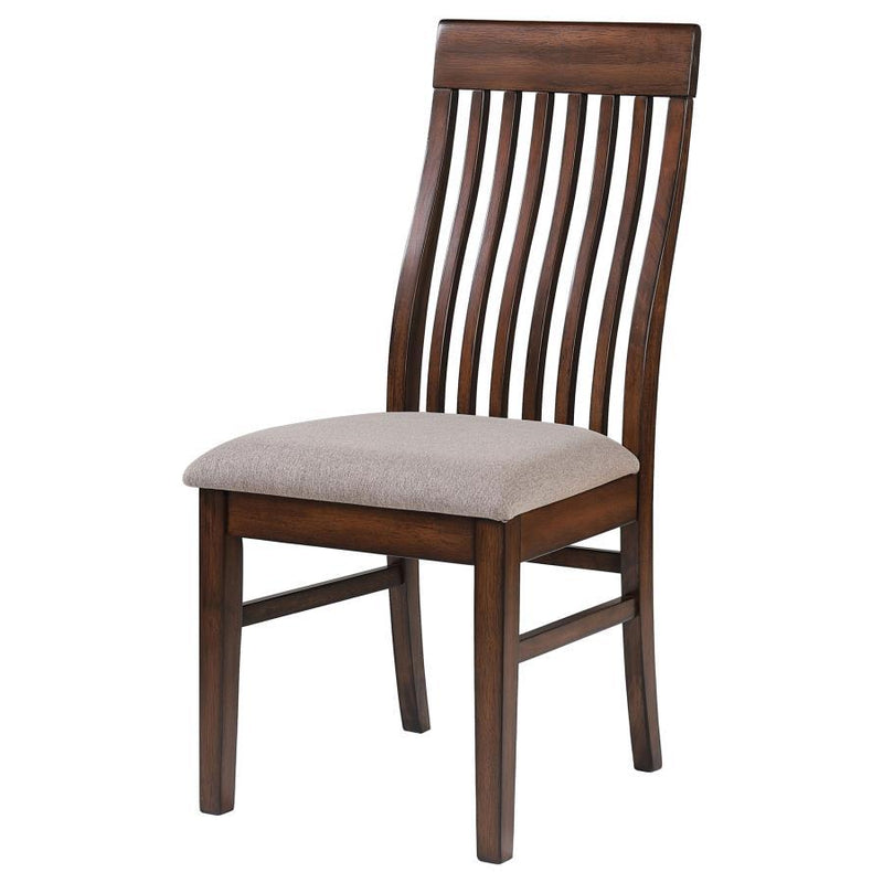 Briarwood - Slat Back Dining Side Chair (Set of 2) - Mango Oak And Brown