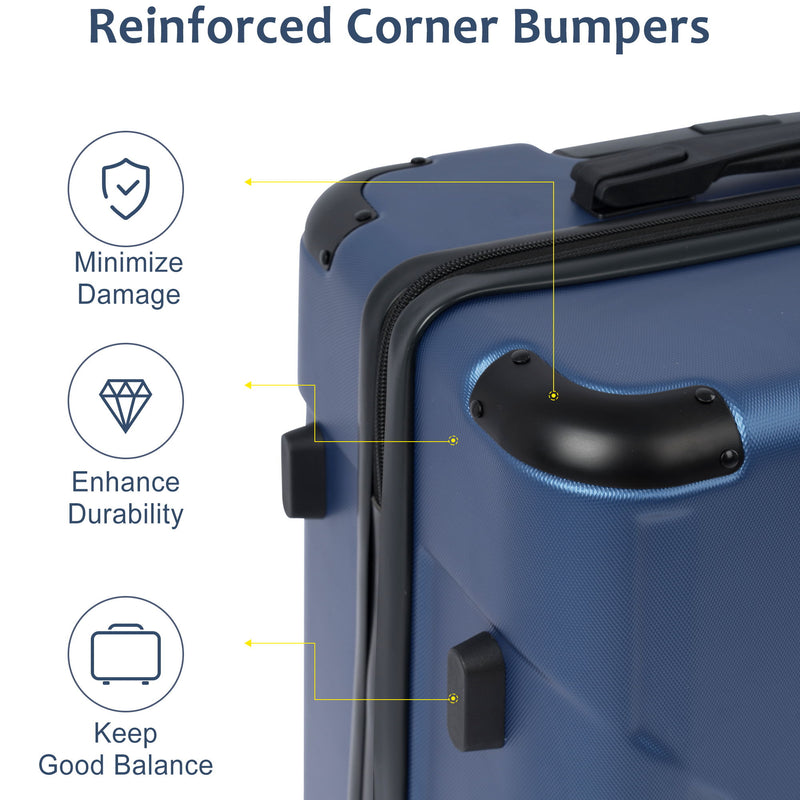 Hardshell Luggage Spinner Suitcase With TSA Lock Lightweight
