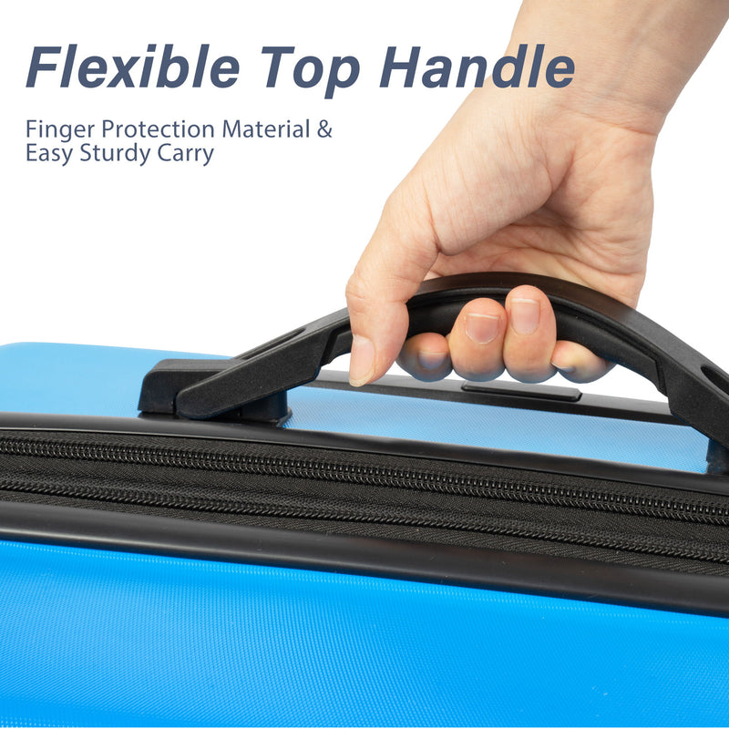 Hardshell Luggage Set Spinner Suitcase With TSA Lock Lightweight