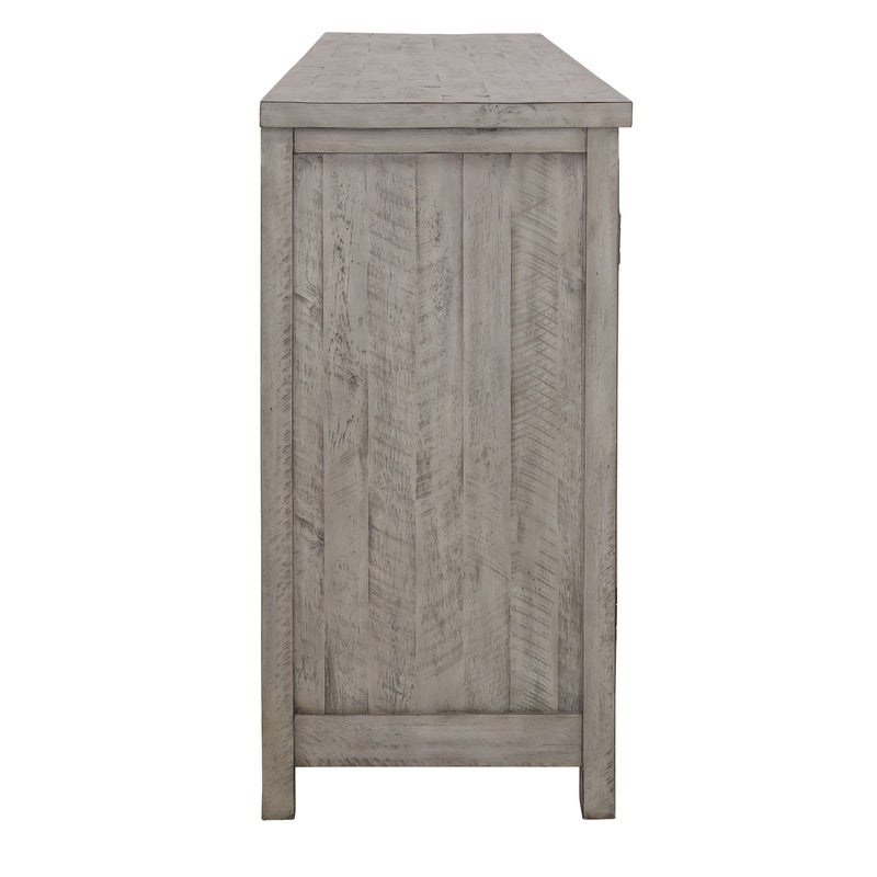 Spalding - Four Door Credenza - Gray