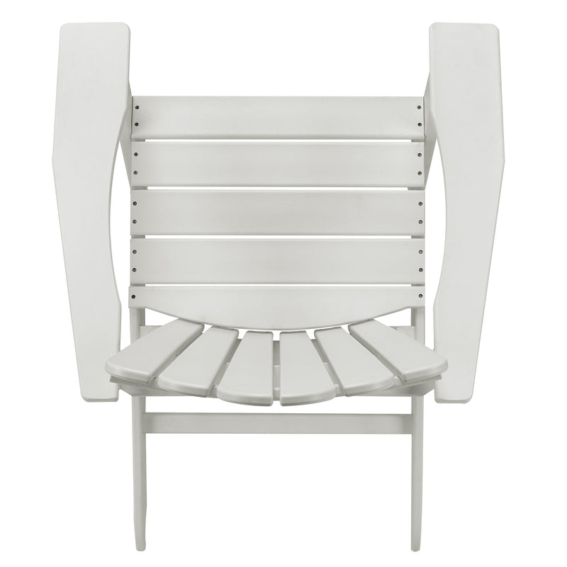 Classic Outdoor Adirondack Chair for Garden Porch Patio Deck Backyard, Weather Resistant Accent Furniture