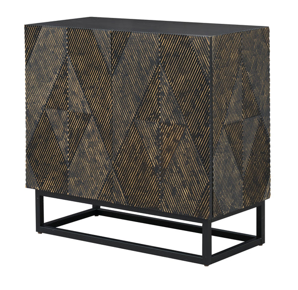 Tucker - Two Door Cabinet - Reese Textured Finish