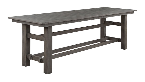 Keystone II - Counter Height Dining Table - Gray