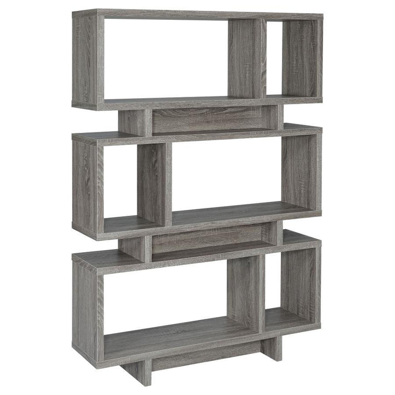 Reid - 4-Tier Open Back Bookcase