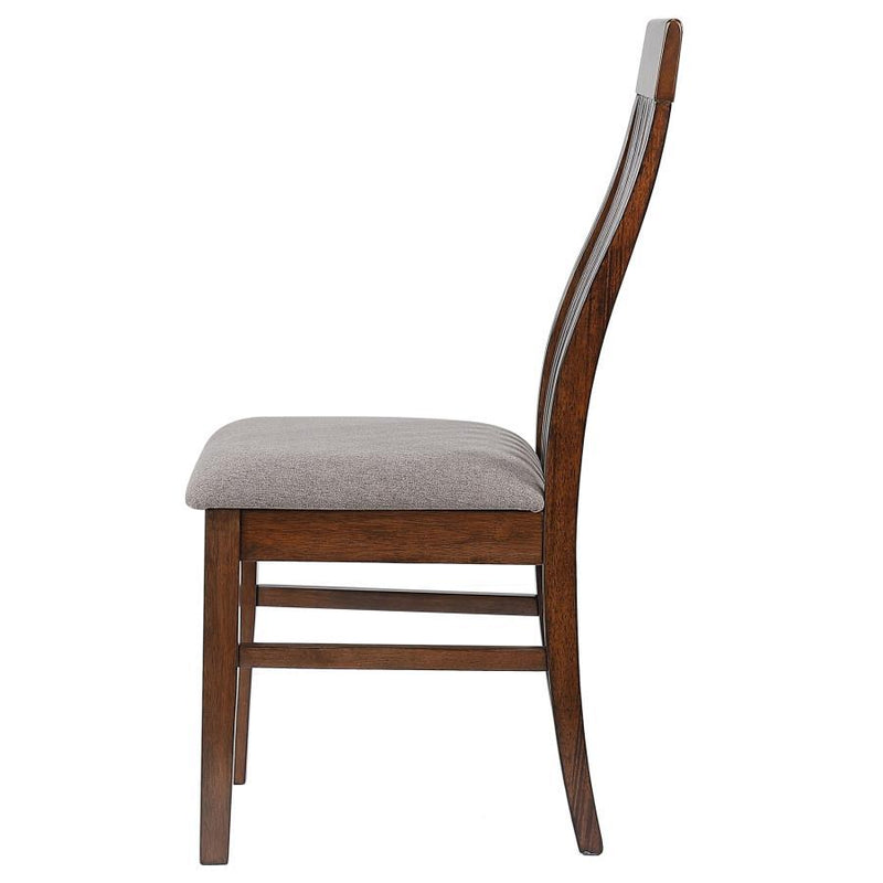 Briarwood - Slat Back Dining Side Chair (Set of 2) - Mango Oak And Brown