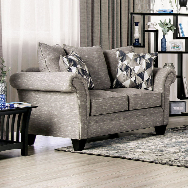 Shelly - Loveseat - Gray