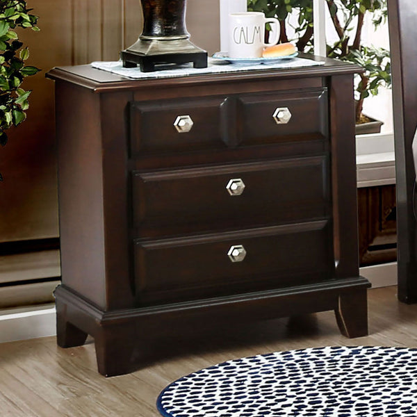 Litchville - Nightstand - Brown Cherry