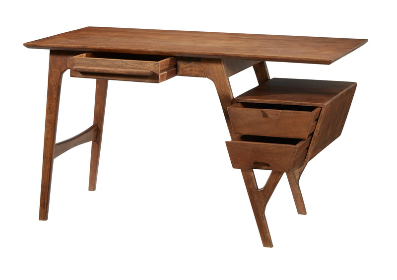 Knoll - Writing Desk - Brown Vinegar Finish