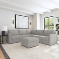 Flex - Sectional with Standard Arm and Storage Ottoman