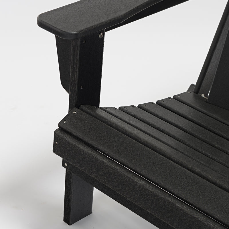 Classic Solid All-weather Folding HDPE Adirondack Chair