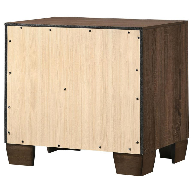 Brandon - 2-Drawer Nightstand - Medium Warm Brown