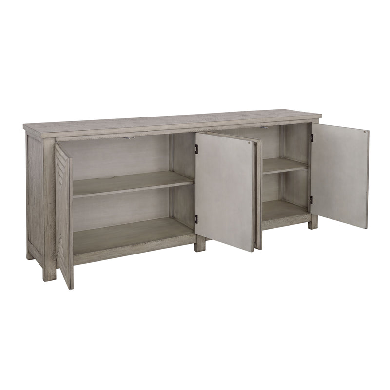 Spalding - Four Door Credenza - Gray