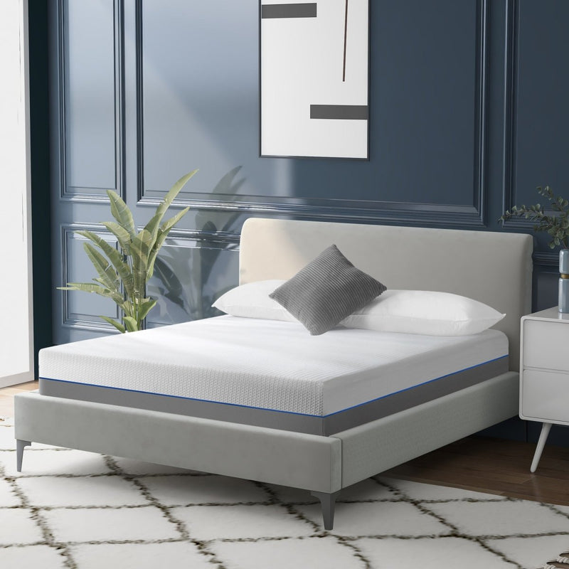 8 Inches Gel & Charcoal Infused Memory Foam Mattress - Medium Comfort（Full) - Atlantic Fine Furniture Inc