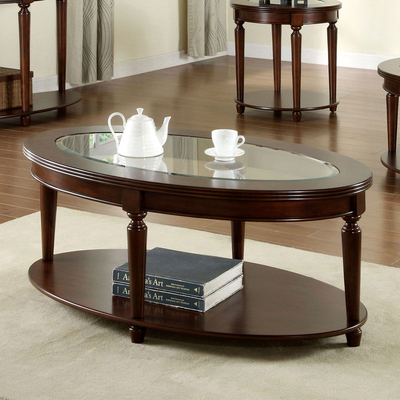 Granvia - Coffee Table - Dark Cherry