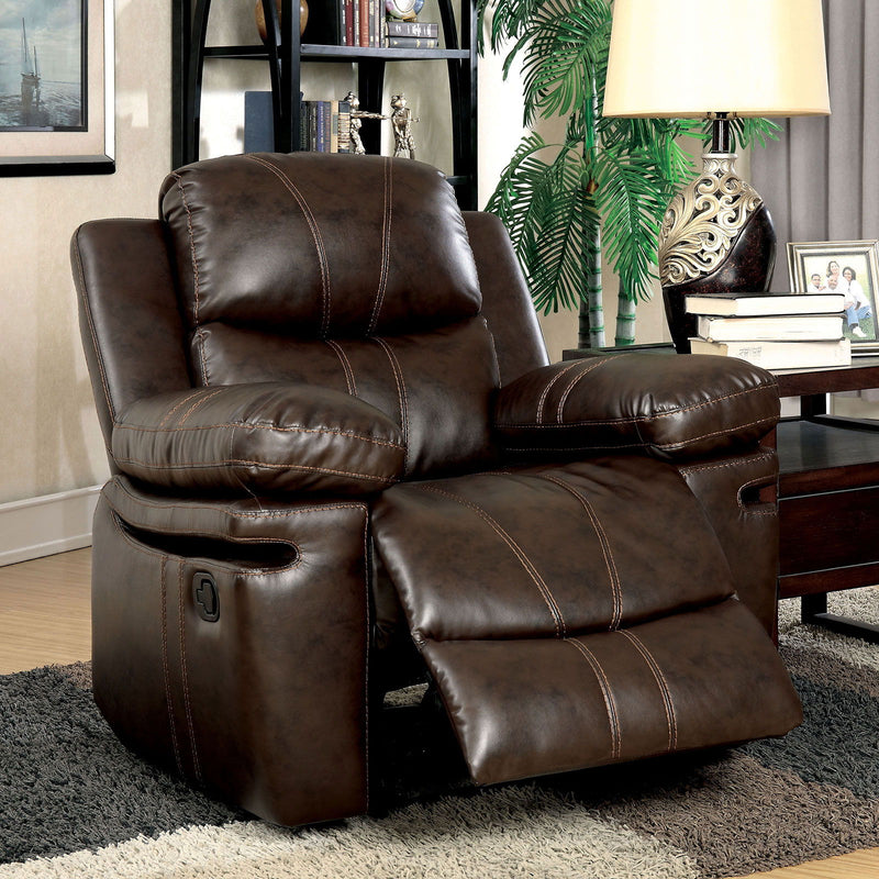 Listowel - Recliner - Brown