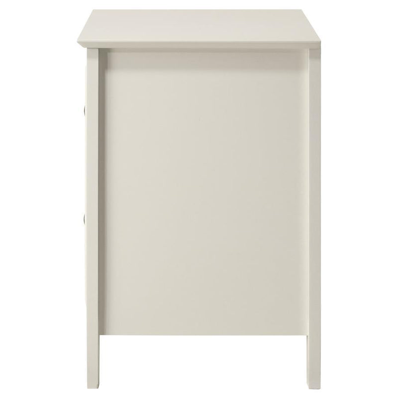 Selena - 2-Drawer Nightstand - Buttermilk