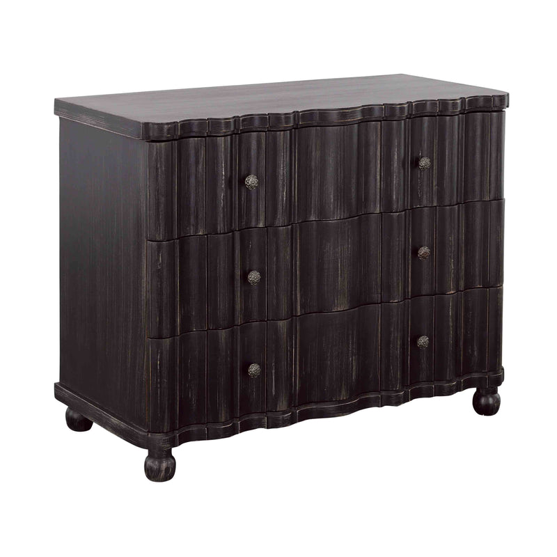 Shadowbox - Three Drawer Chest - Black