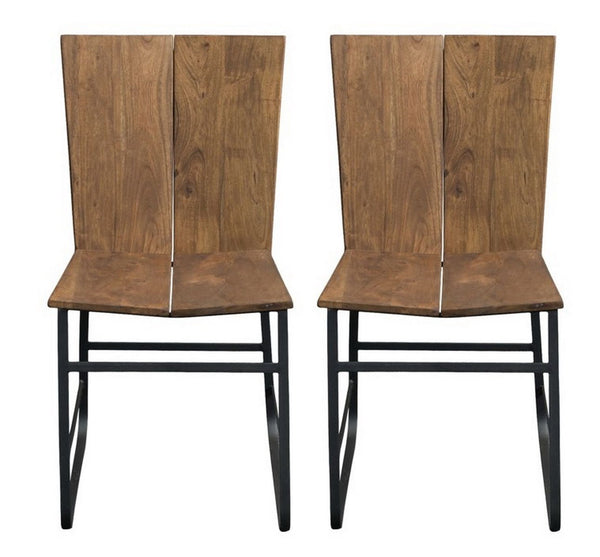 Sequoia - Dining Chairs (Set of 2) - Light Brown Acacia