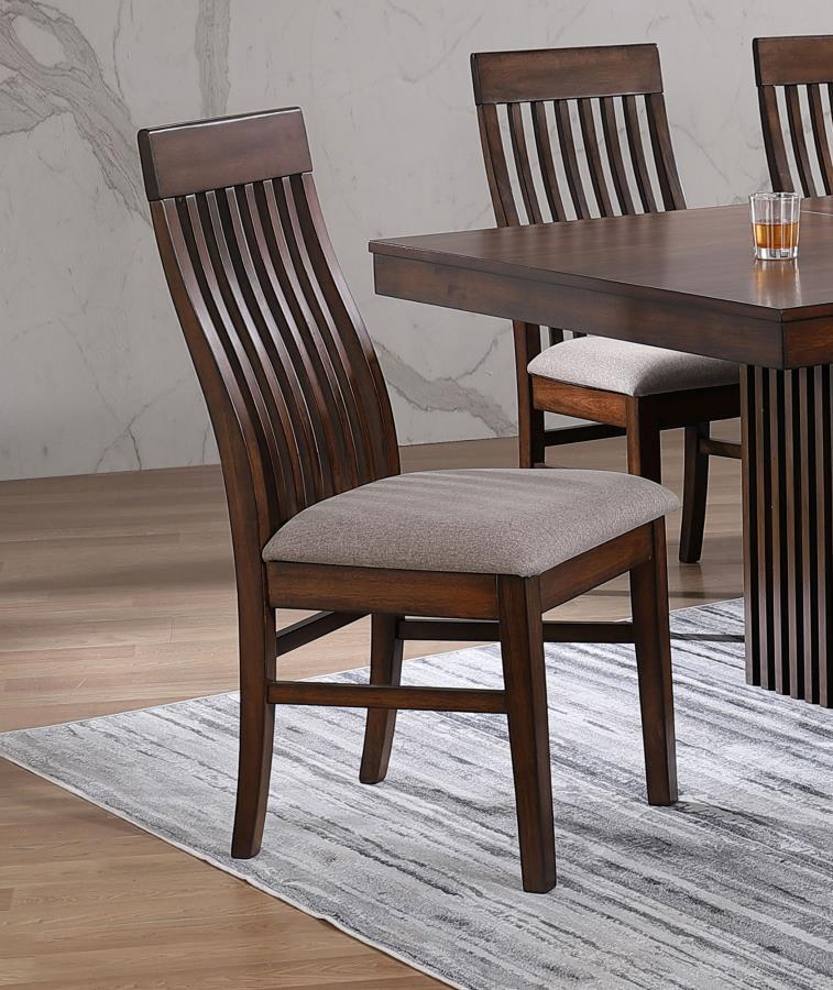 Briarwood - Slat Back Dining Side Chair (Set of 2) - Mango Oak And Brown