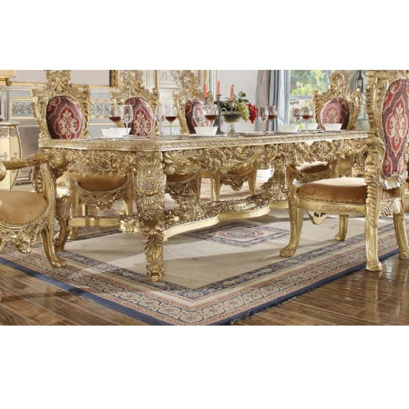 Bernadette - Dining Table - Gold Finish - 31"