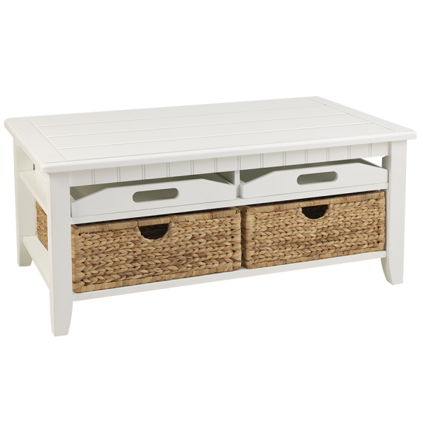 Santa Rosa Cocktail Table - White