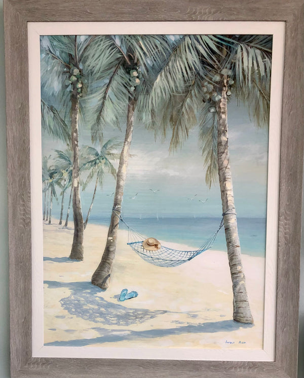 Coconut Grove- Coastal Art- Over Sized
