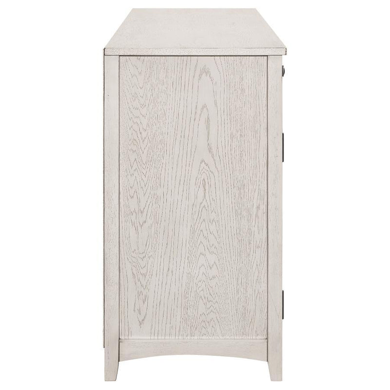 Kirby - 3-Drawer Sideboard Buffet Cabinet - Rustic Off White