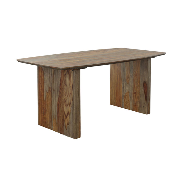 Waverly Valley - Dining Table - Light Sheesham