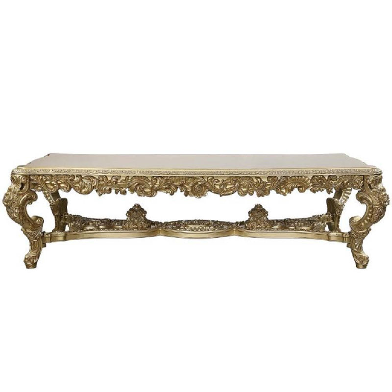 Bernadette - Dining Table - Gold Finish - 31"