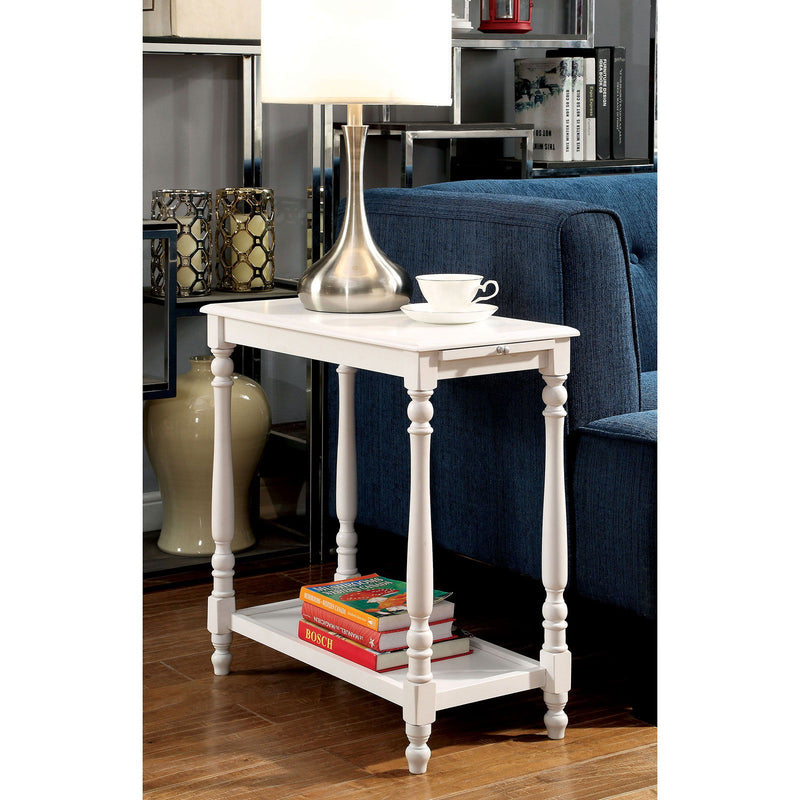 Deering - Side Table - White