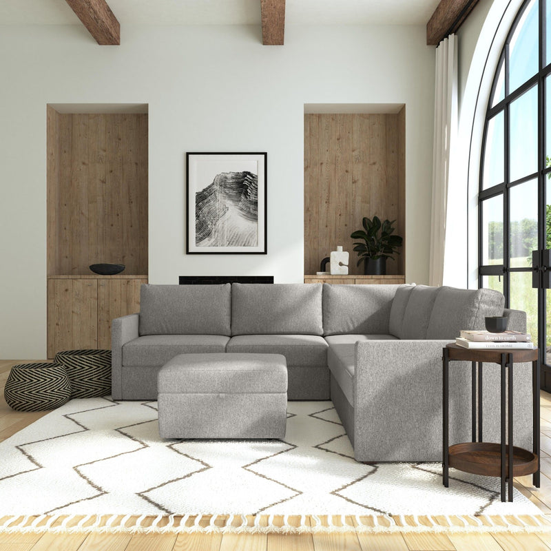 Flex - Sectional, Storage Ottoman