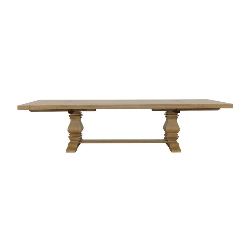 Florence - Extension Dining Table - Rustic Honey