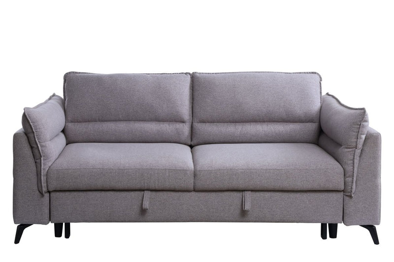 ACME Helaine Sleeper Sofa, Gray Fabric 55560 - Atlantic Fine Furniture Inc