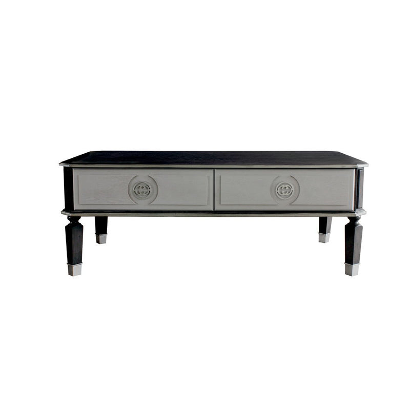 House - Beatrice Coffee Table - Charcoal & Light Gray Finish