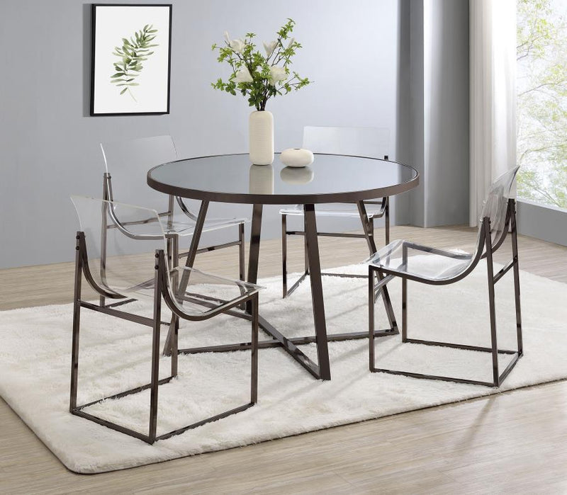 Jillian - Round Dining Table - Mirror