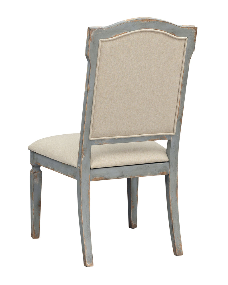 Monaco - Upholstered Dining Side Chairs (Set of 2) - Two Tone