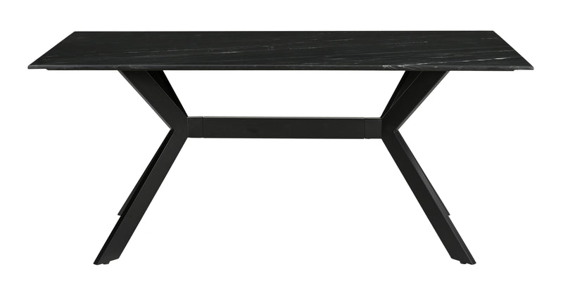 Palermo - Dining Table (2 Cartons) - Black