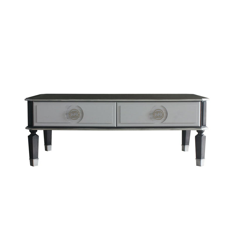 House - Beatrice Coffee Table - Charcoal & Light Gray Finish